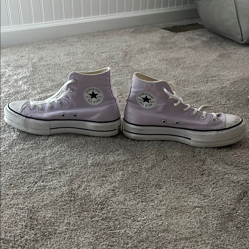 Converse Women's High-Top Sneakers - Lavender